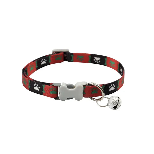 Pet Dog Cat Accessories Bell Pendants Collar Safety Collars Puppy Cat Neck Ring ﻿Adjustable with Buckle and Bell Pet Supplies